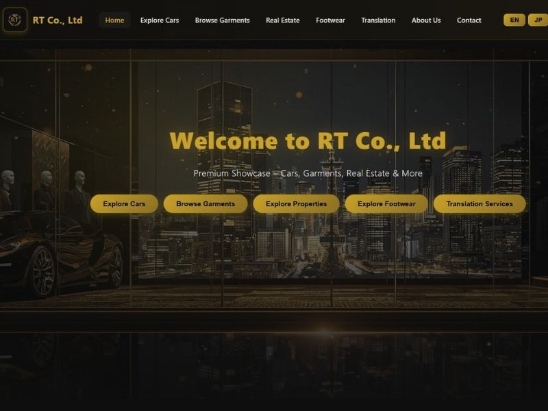RTCo Ltd Website 1